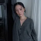 [셀럽 착용][4th]Cosy Alpaca Cardigan (Charcoal)