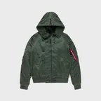 N-2B HERITAGE FIT PARKA (BATTLEWASH) DEEP FOREST