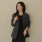 [꼬민지 착용] OVE MODERN WOOL JK_CHARCOAL