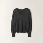 Charlotte v-neck pullover (Charcoal)