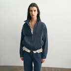 Fade Denim Jacket_Fog Navy