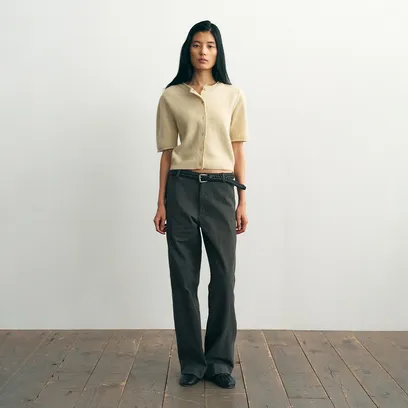 Lene Wool Knit Set_Beige