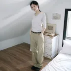 [디렉터 민주 pick] Sage green carpenter denim
