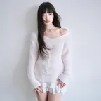 [11월 2일 예약배송] 유아 루즈 니트 [PINK]