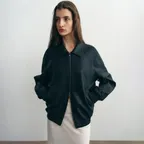 Noir Vegan Leather Jacket_Black