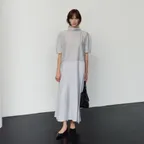 EFFORTLESS TIE DRAPE OPS_MISTY BLUE