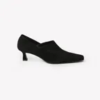 Rinel Suede Square Toe (Black)