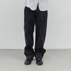 City Worker Pin-tuck Trouser (Navy)