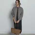 [29CM 단독] moody wide bag (suede) - camel