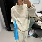 [디렉터픽][2차] TERRY TRACK JACKET, OATMEAL