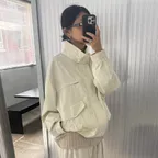 [디렉터픽] STEVE HARRINGTON JACKET, IVORY