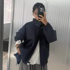 [디렉터픽] STEVE HARRINGTON JACKET, NAVY
