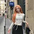 골지 홀터 레이어드 랩 롱 슬리브 (게랑드솔트)