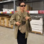 [박가을 PICK] DIRTY WASHED FIELD JACKET (BEIGE)