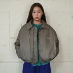 OVERSIZED BOMBER JACKET KHAKI