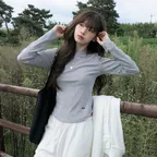 [토모토모, 오제 PICK] 에센셜 롱 슬리브 티셔츠 MDTS063_6 Colors