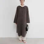 Raglan Handmade Coat (Brown)