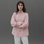 Alma oxford shirt (Red stripe)