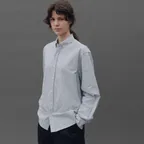 Alma oxford shirt (Navy stripe)
