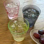 Fizz glass cup / 피즈 글라스 컵 (3 Color)