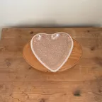 Fizz heart plate / 피즈 하트 플레이트 하트접시