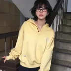 [쁨이 PICK] Essential Button Hoodie-Butter