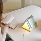 북 레스트 스틸 램프 