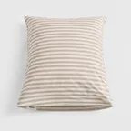 PERCALE PILLOW SHAM - CLAY STRIPES (50x70)