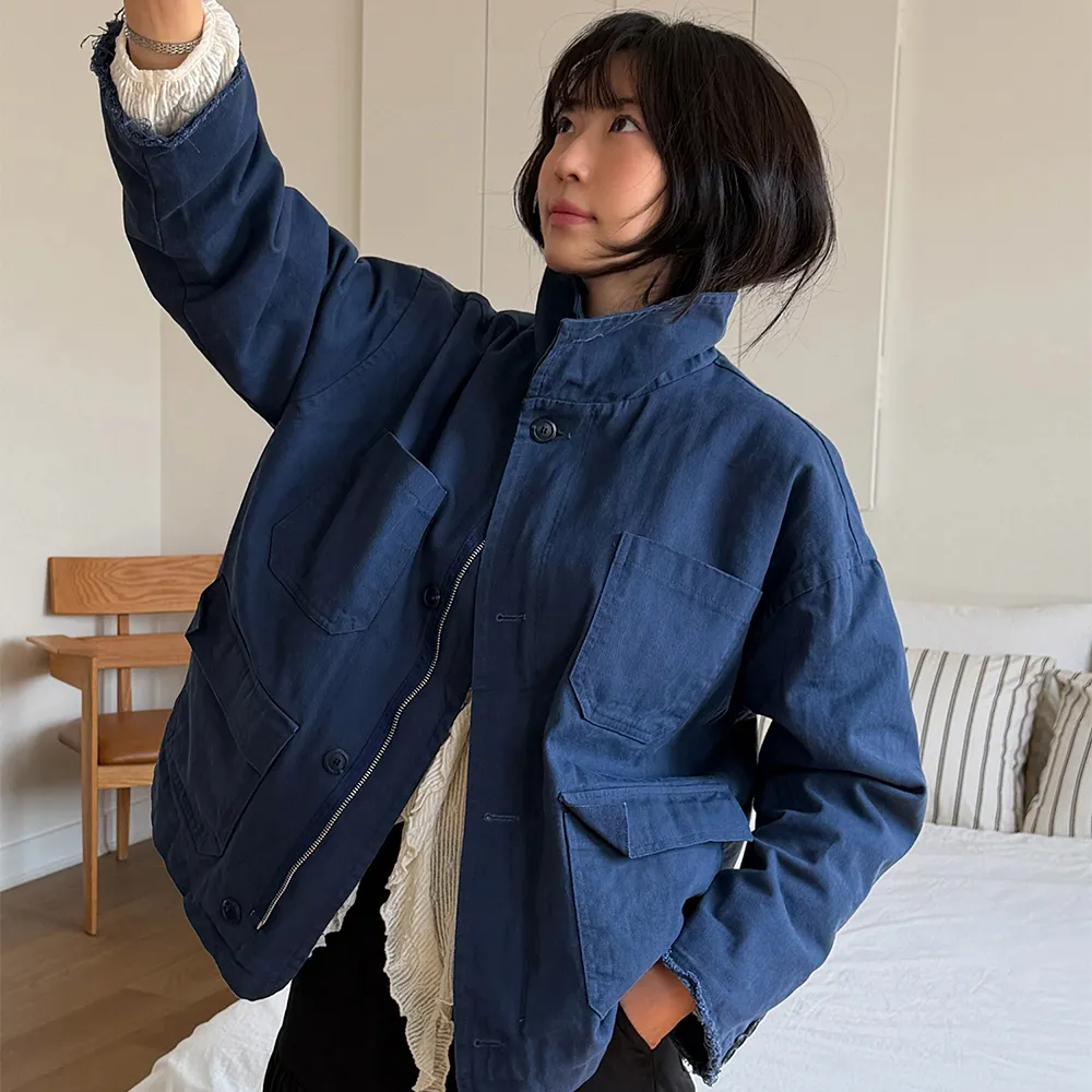 VINTAGE WORK JACKET DARK LAKE