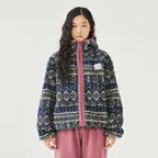 [Mmlg] MAKALU SHERPA HOODIE JACKET (NAVY)