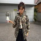[벨라우영,박가을,다나 PICK] FADED CAMO FIELD JACKET
