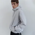 Utility wind shell jacket - light grey (MEN)