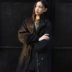Washed Field Jacket Black