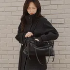 [29EDITION X 꼬민지] 세르네 벨트 숄더 블랙