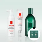 [29CM 단독/선물추천] 4주 솔루션 초록 탈모샴푸300ml + SOS 두피 트러블 토닉 + 문제성 두피 에센스