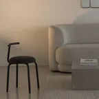 센트릭 스툴 화장대 의자 간이 보조 디자인 인테리어 카페 체어 3colors