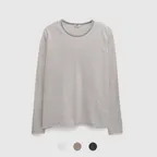 Raw Edge L/S Tee - 3 Color