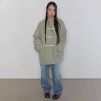 Cashmere Hood Duffle Coat [Mint]