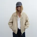 [2nd] Vintage washed cotton jacket - beige