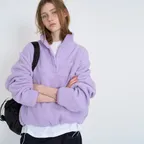 [10/15 예약배송] Heidi fleece anorack_Lilac
