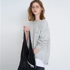 [10/6 예약배송] Peter round knit_Grey