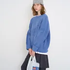 [10/6 예약배송] Hunter boxy knit_Blue