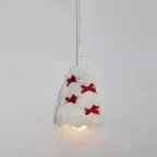 선물포장) 트리 퍼 램프 tree fur lamp - White