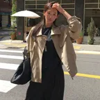 스웨이드 봄버 점퍼 NEL6XM801_97