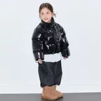 [덕다운]샤인 글로시 숏 패딩 자켓(10월30일 부터 순차 출고)_MONT26FW001