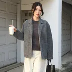 [29CM 단독][곰송이 착용] torsen tailored jacket (gray)