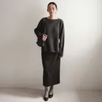 PENCIL SKIRT_DEEP CHARCOAL