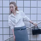 [차정원 착용] MARTA BELT (BLACK)