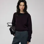 Rodin V neck Knit (Burgundy)