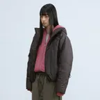 리버시블 신슐레이트 패디드 점퍼 (다크 브라운)